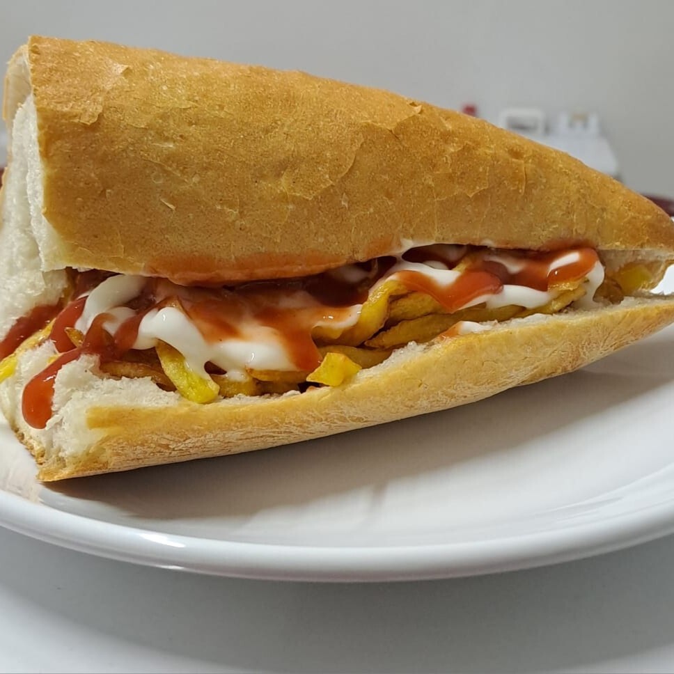 3 Çeyrek Ekmek Arası Patates Kızartması