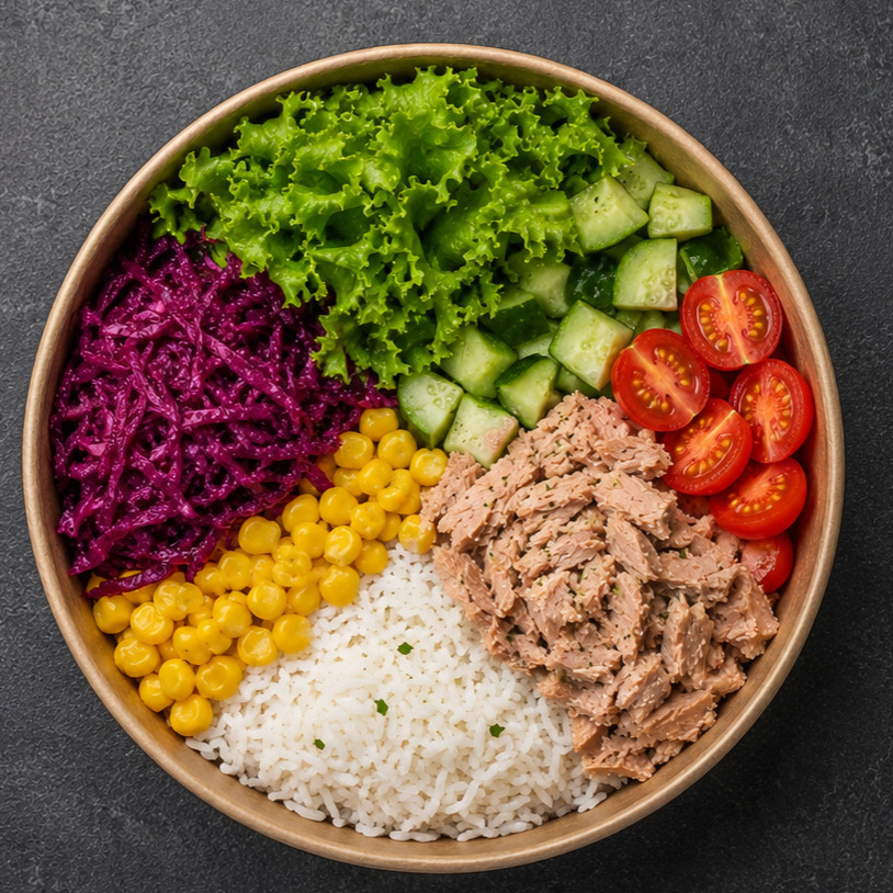 Ton Balıklı Fresh Bowl