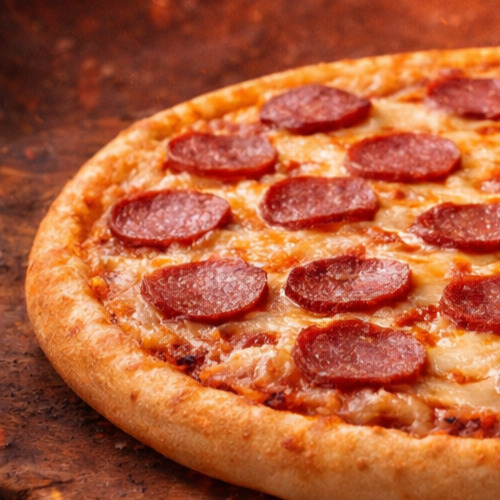 Salamlı Pizza (Büyük Boy)