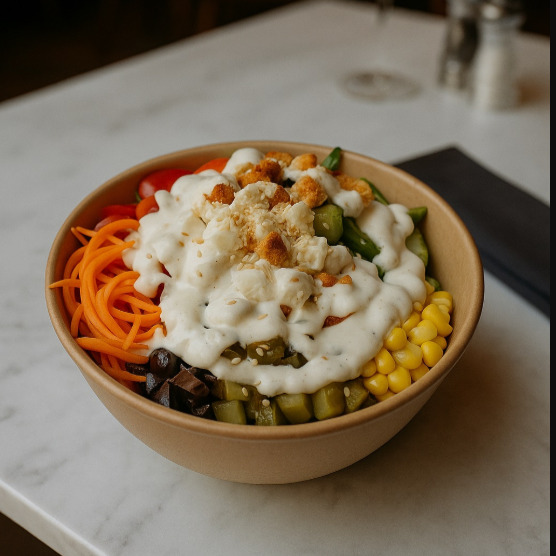 Cheese Sezar Bowl