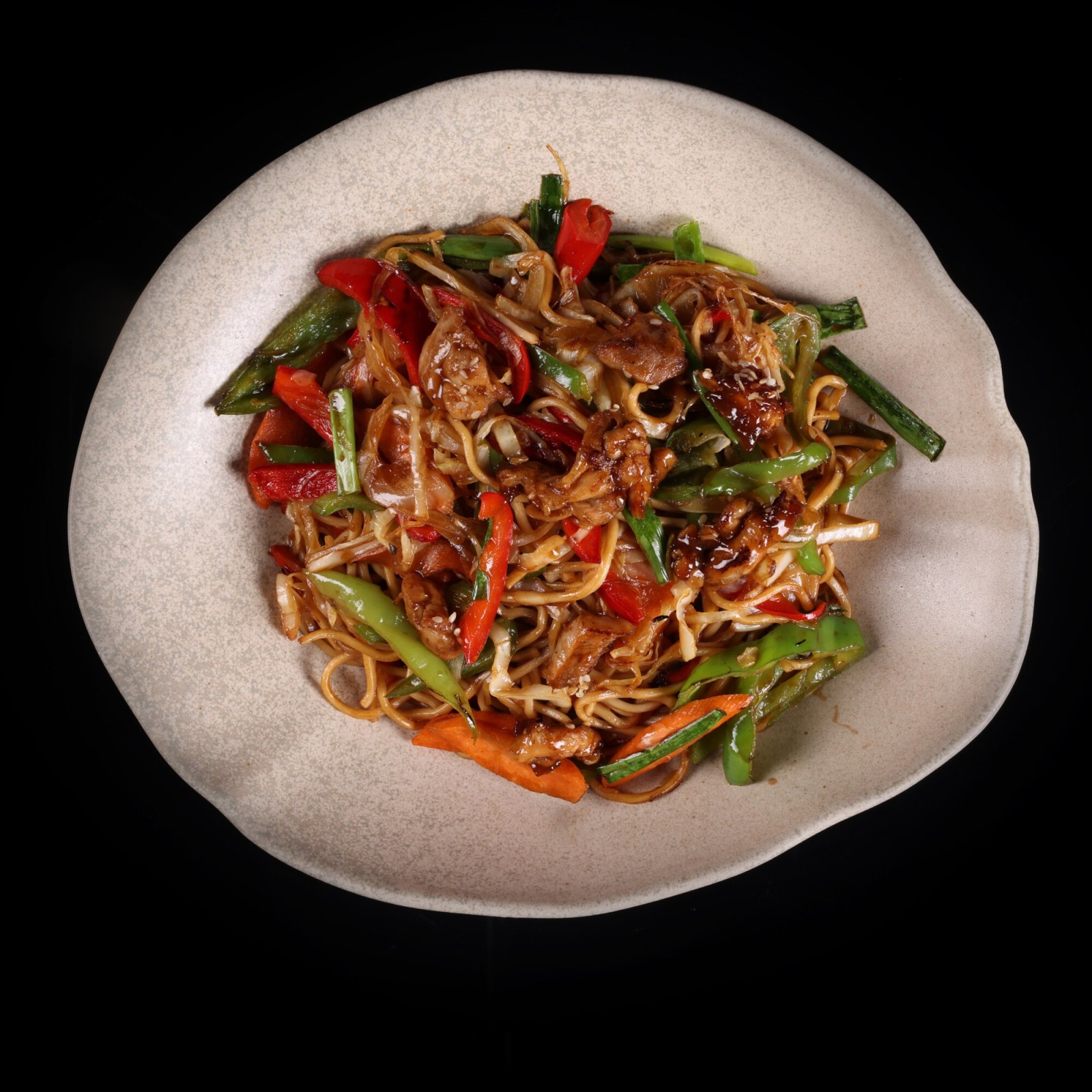 Noodle Chicken Yaki Soba