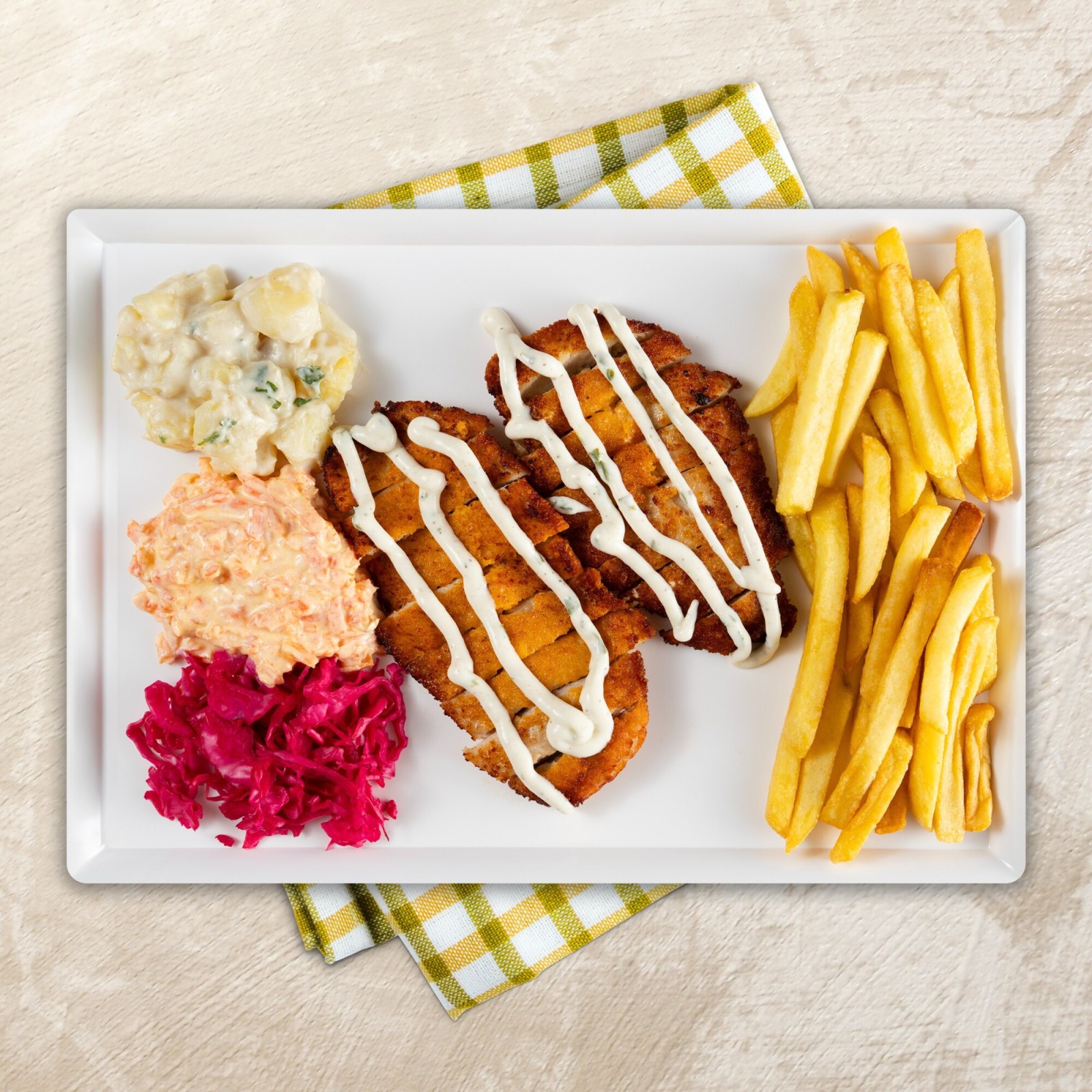 Ranch Soslu Schnitzel