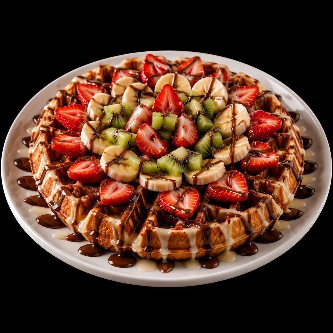 Meyveli Bubble Waffle