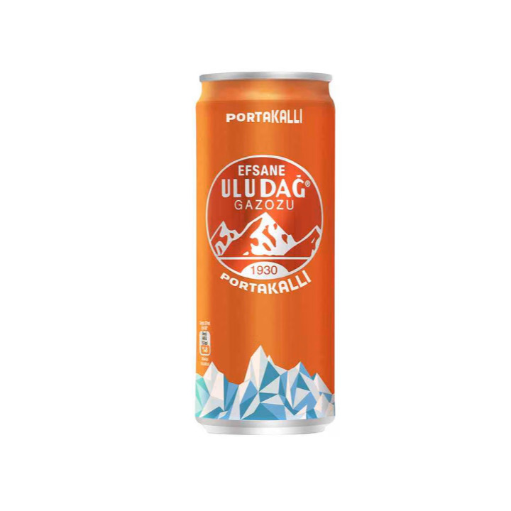 Uludağ Portakallı 330 ml Kutu