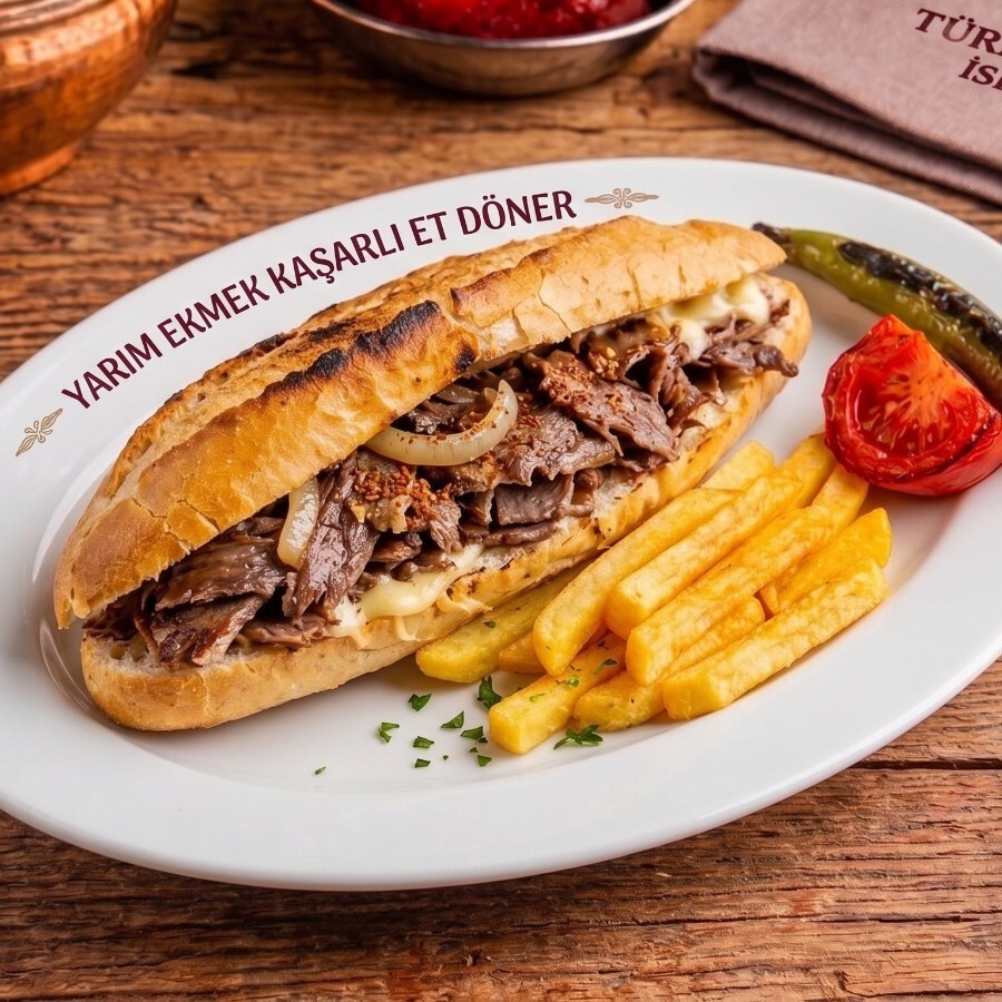 Yarım Ekmek Arası Et Döner