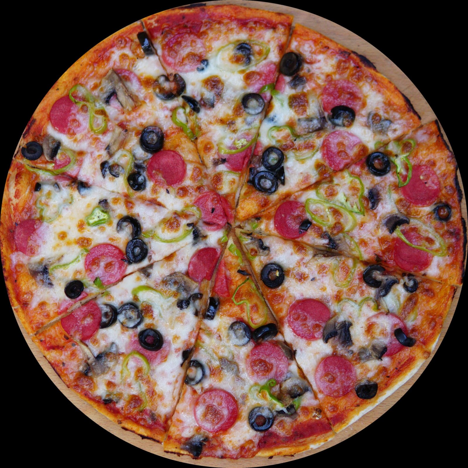 Sicilya Pizza (Orta)