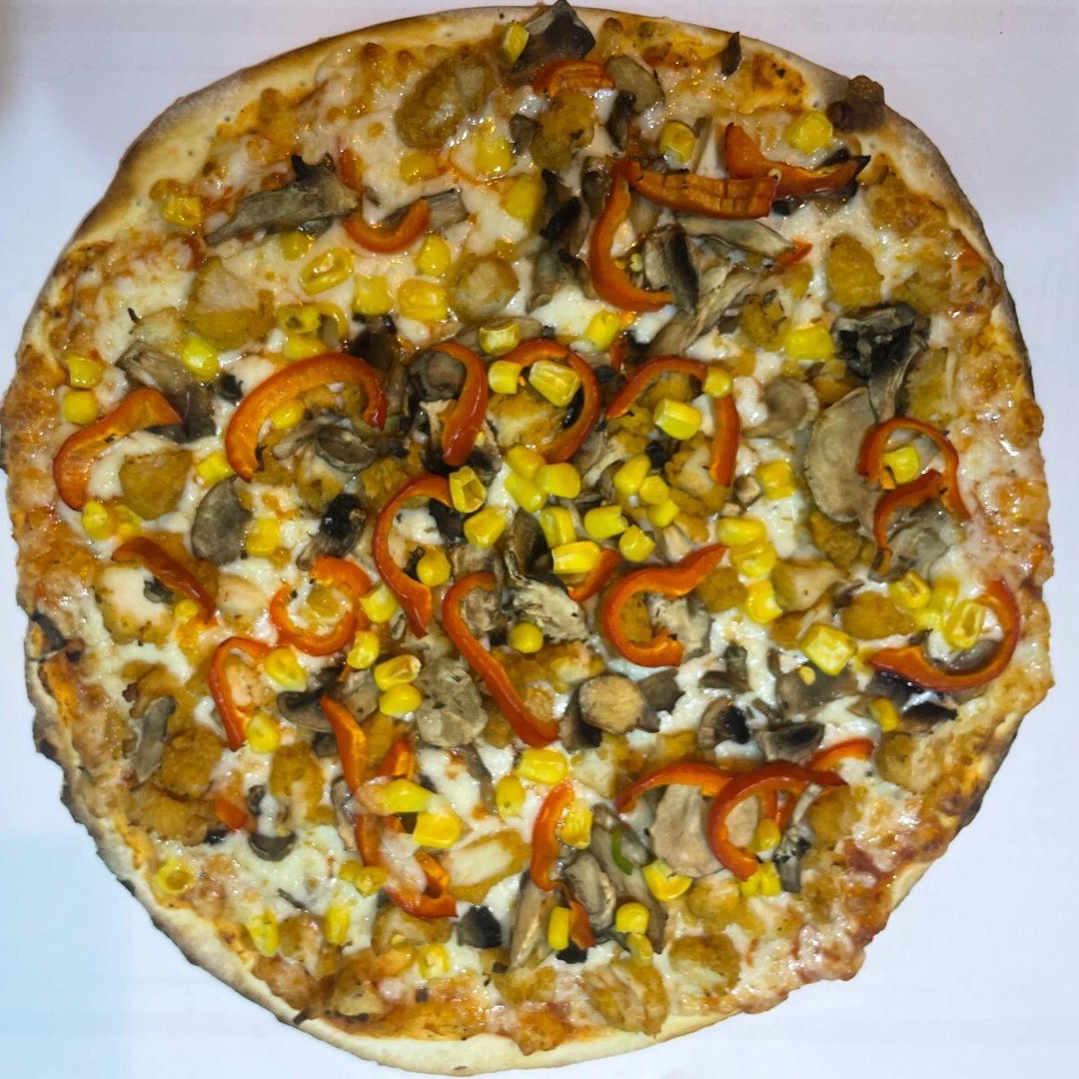 Tavuklu Pizza (Orta)