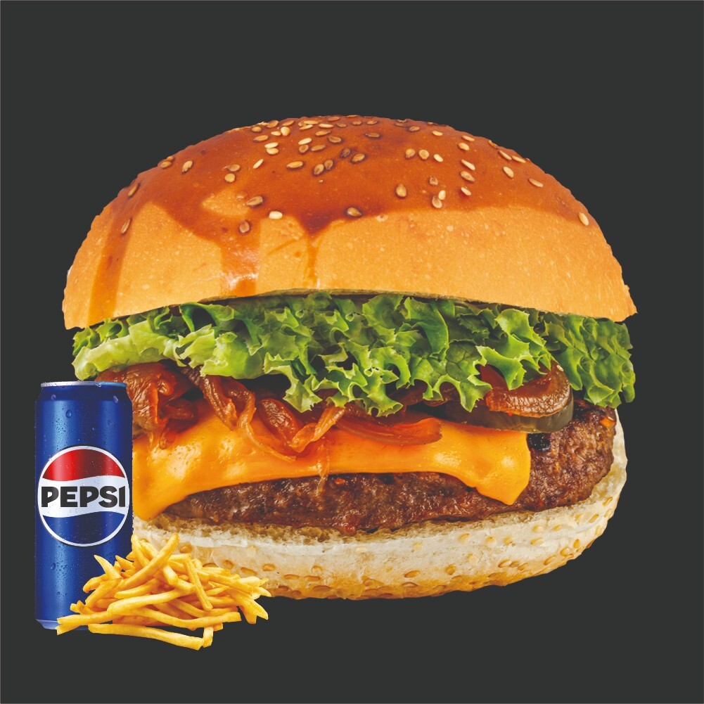 Cheeseburger Menü