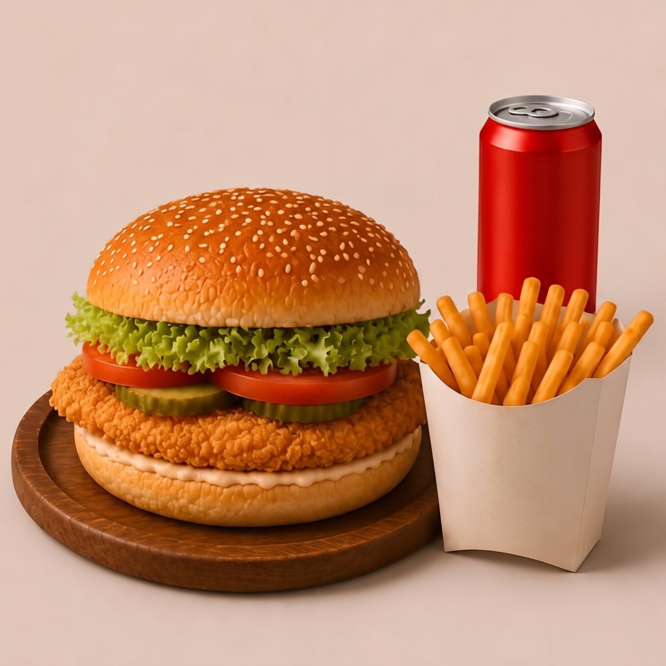 Rio Chicken Burger Menü