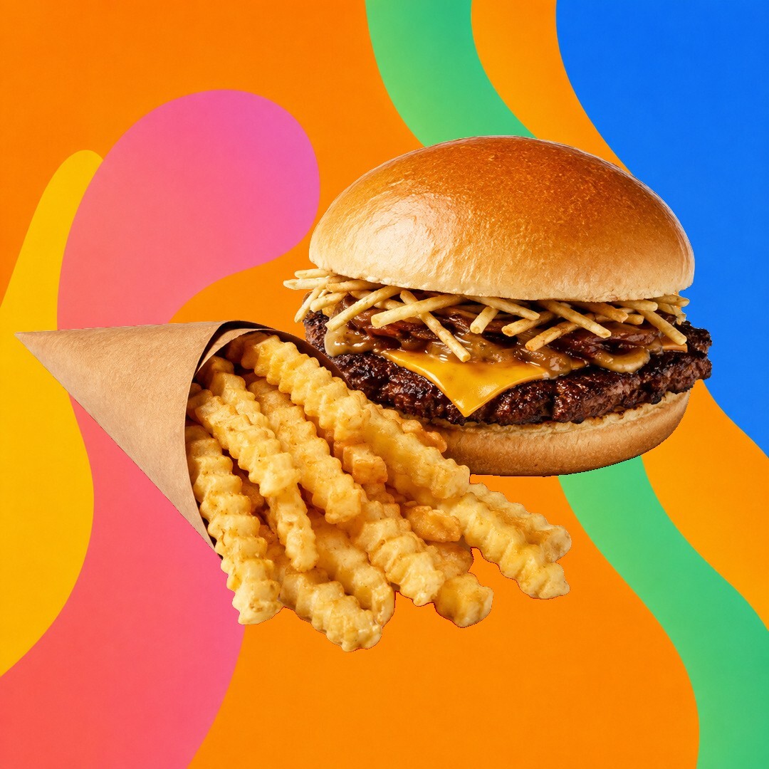 Single Zilla Smash Burger & Patates Kızartması