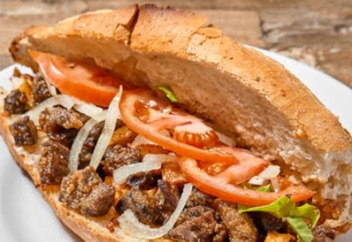 Ekmek Arası Ciğer..BASTON EKMEĞİT YÜZDE 80 Nİ
