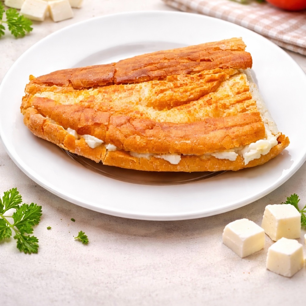 Sıcacık Beyaz Peynirli Tost(HAFİF)