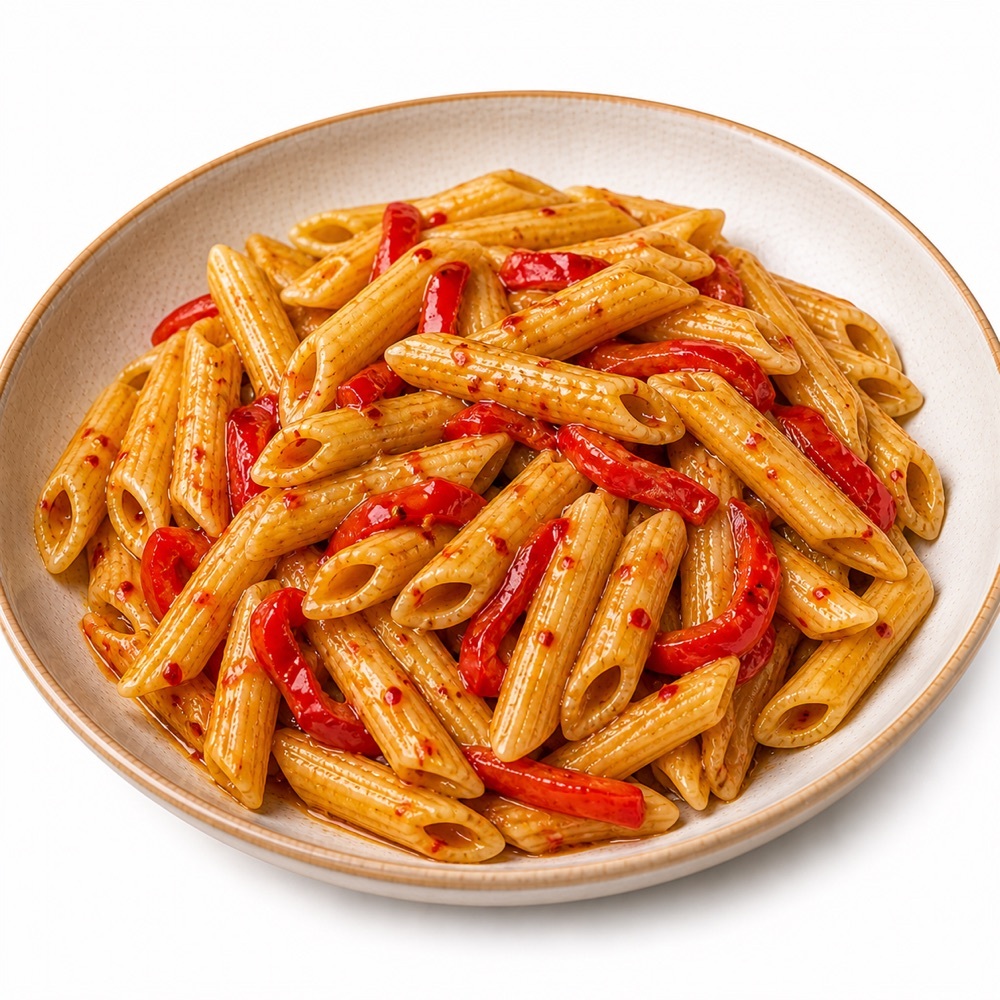 Sweet Chili Soslu Tavuklu Makarna (Mega Boy)