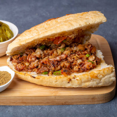 Ekmek Arası Kokoreç (Ankara Usulü İnce Kıyım)