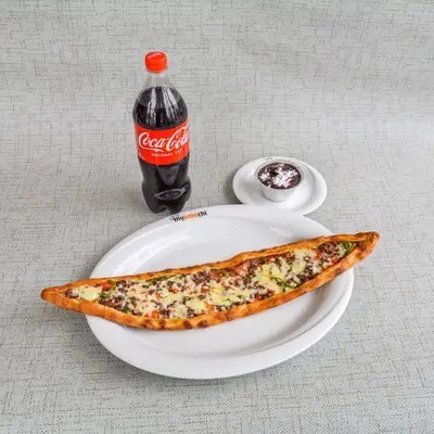 2'li Kuşbaşılı Kaşarlı Pide Menü
