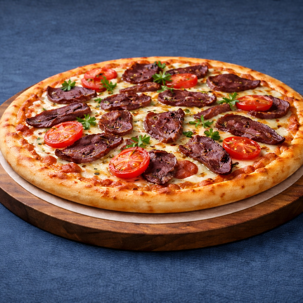 Pastırmalı Pizza