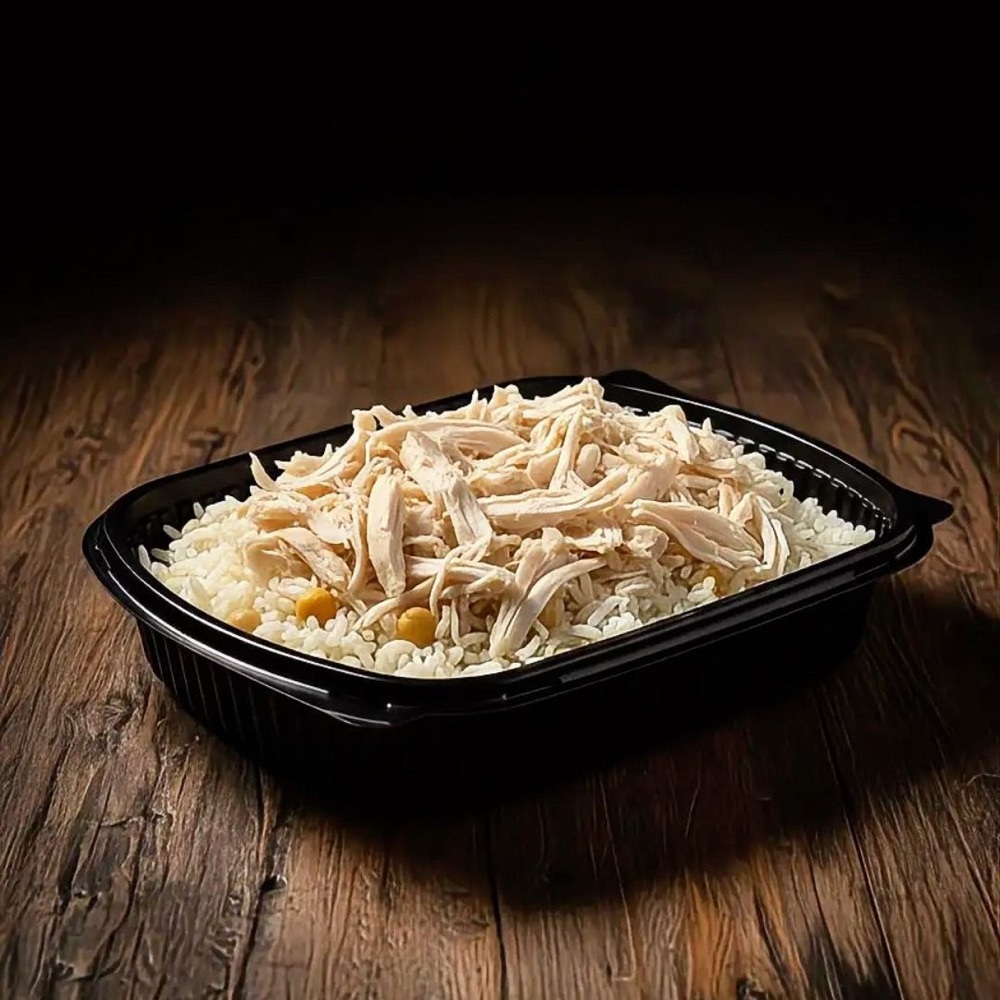 Sporcu Pilav 150 Gr Pirinç 400 Gr Tavuk