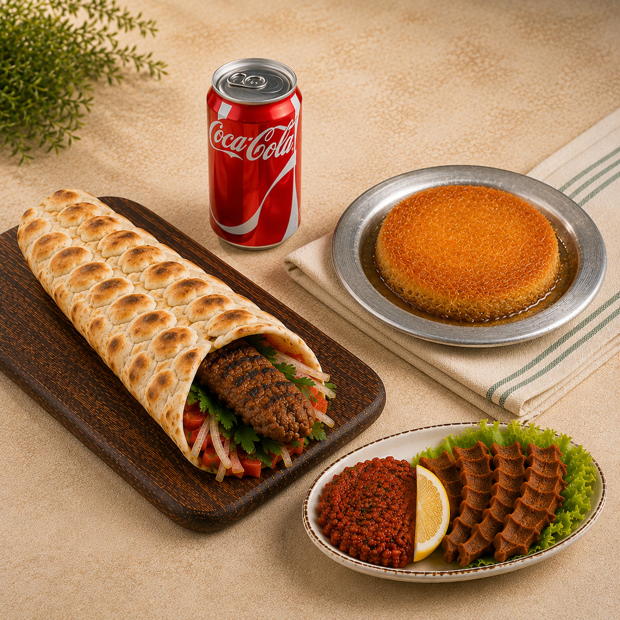 Adana Dürüm Tatlı Menü