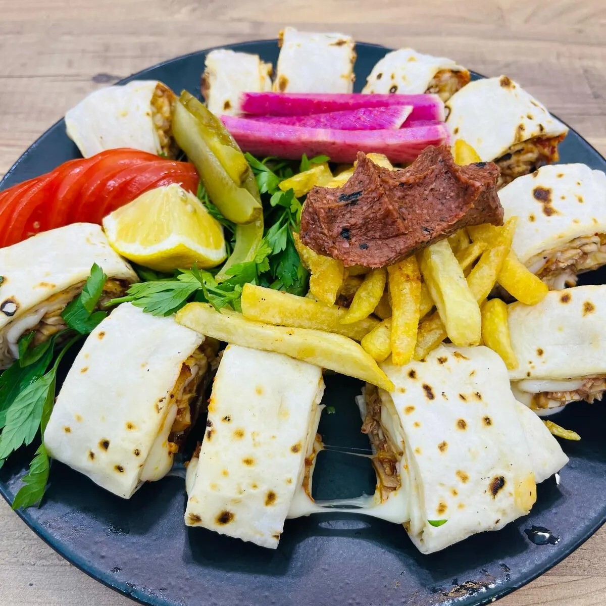 Kaşarlı Tavuk Gözleme