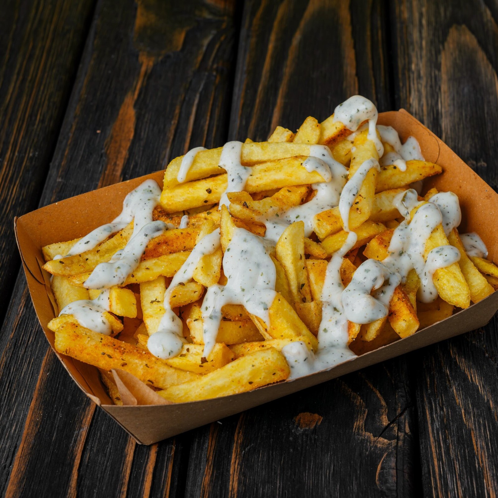 Gyros (Yunan) Soslu Büyük Boy Patates Kızartması
