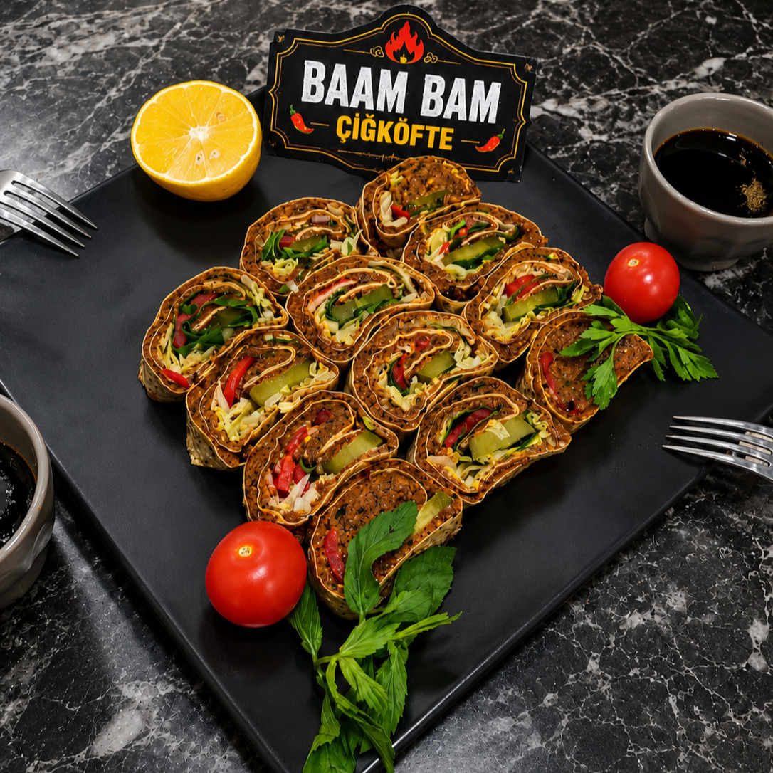 Baam Bam Çiğ Köfte Sushi 350-400 gr