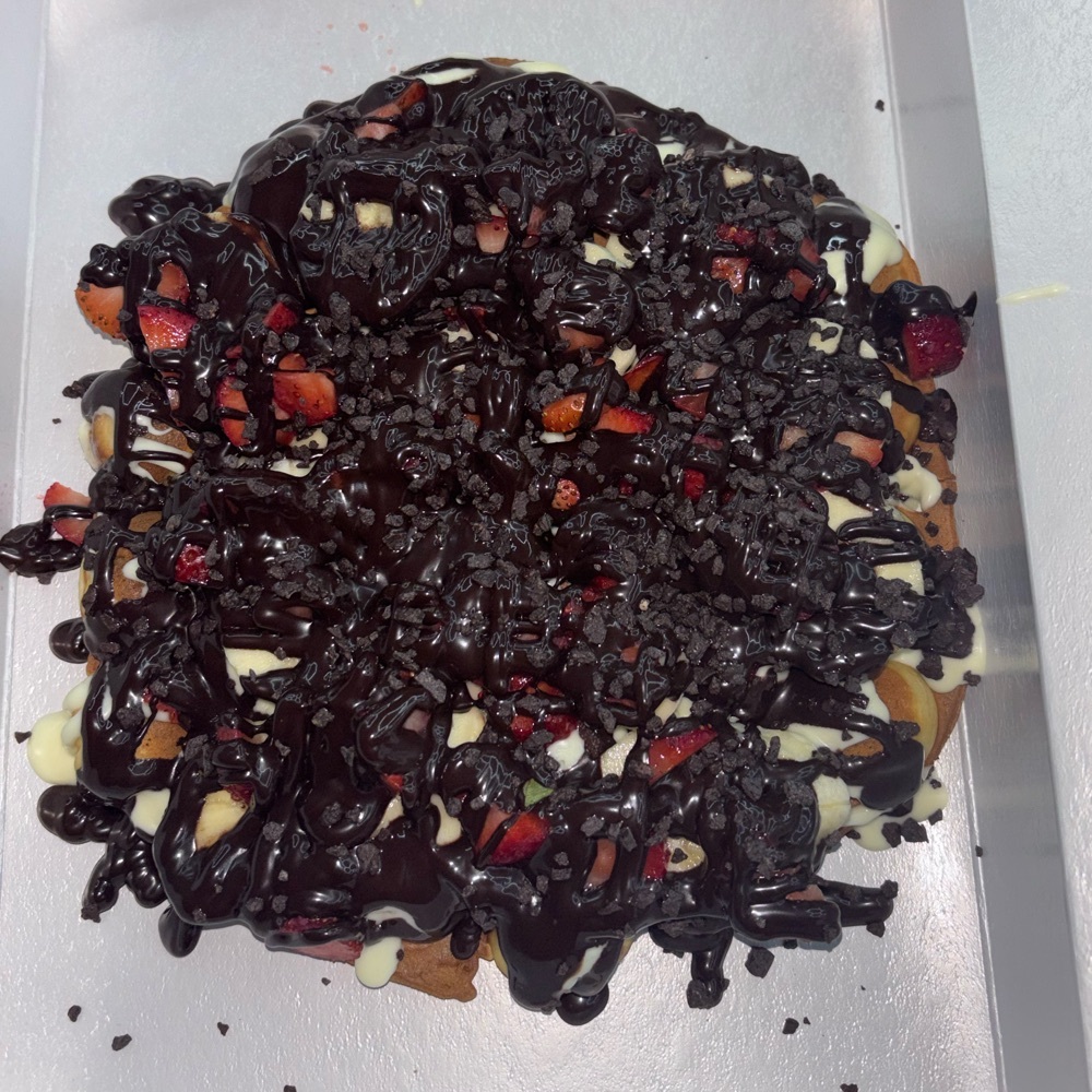 BİTTER ÇİKOLATALI BUBBLE WAFFLE