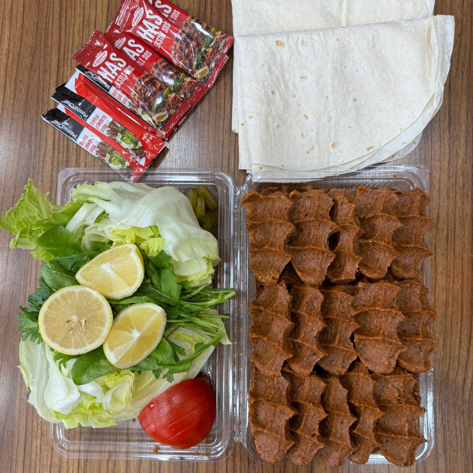 Parti Boy Çiğ Köfte (1 kg 500 gram )