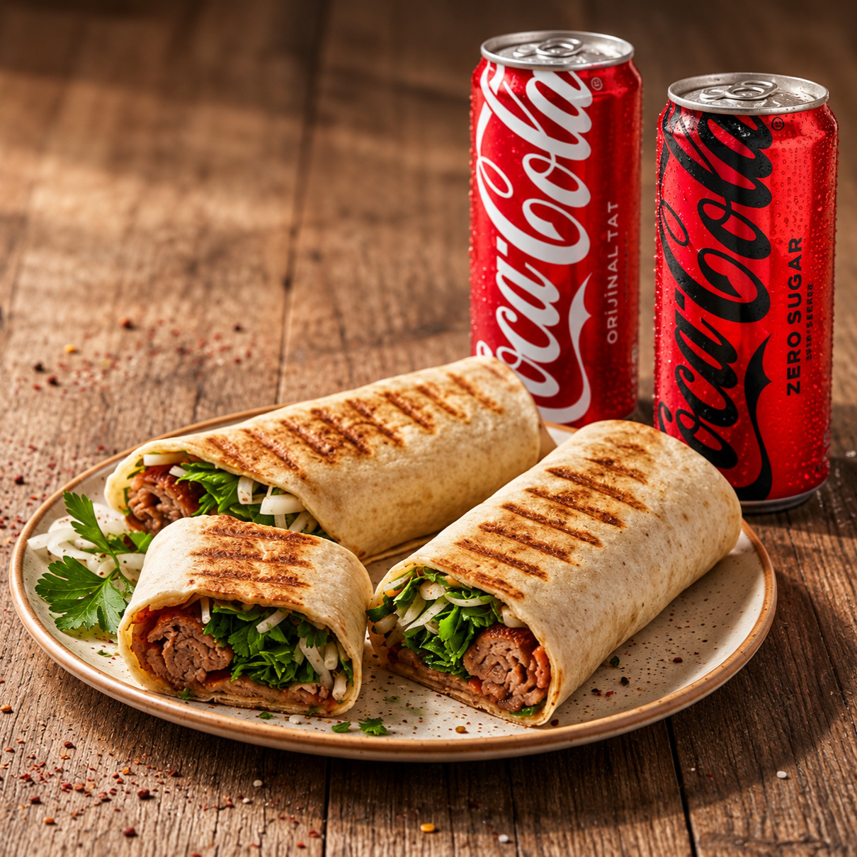 Urfa Dürüm + Coca Cola 330 ml