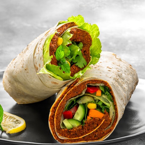 Doritoslu Çiğ Köfte Dürüm