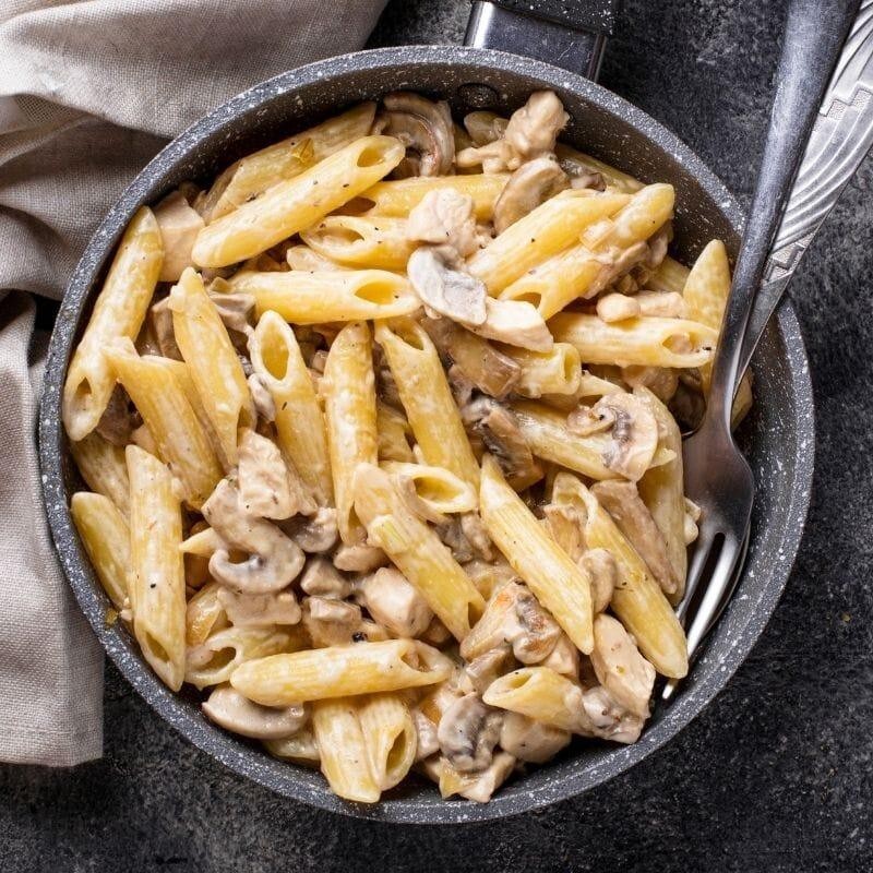 Kremalı Penne