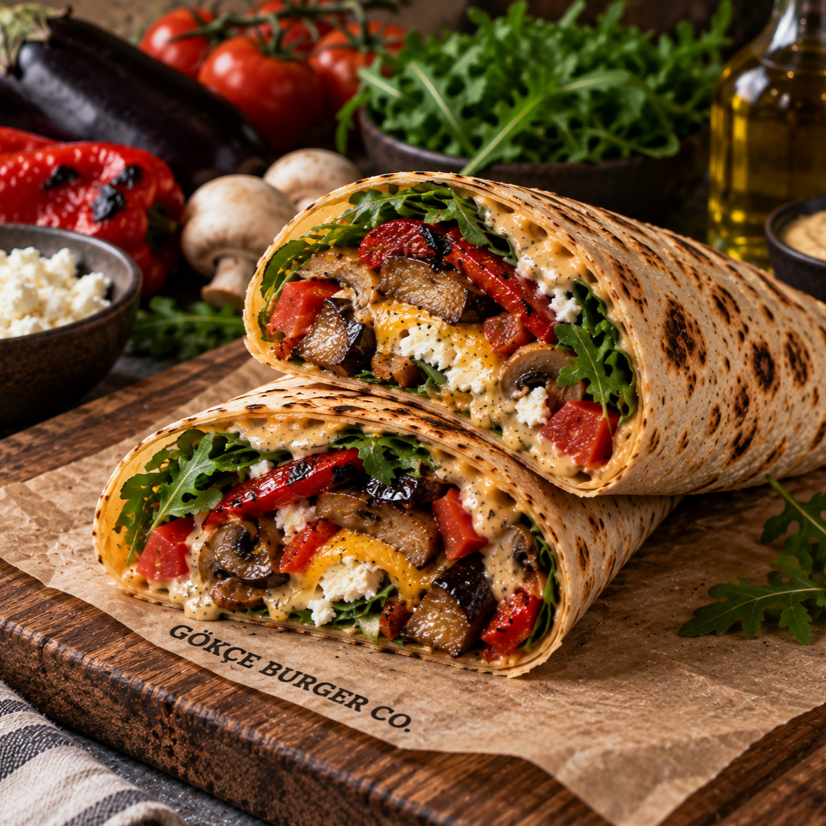 Vejeteryan Wrap