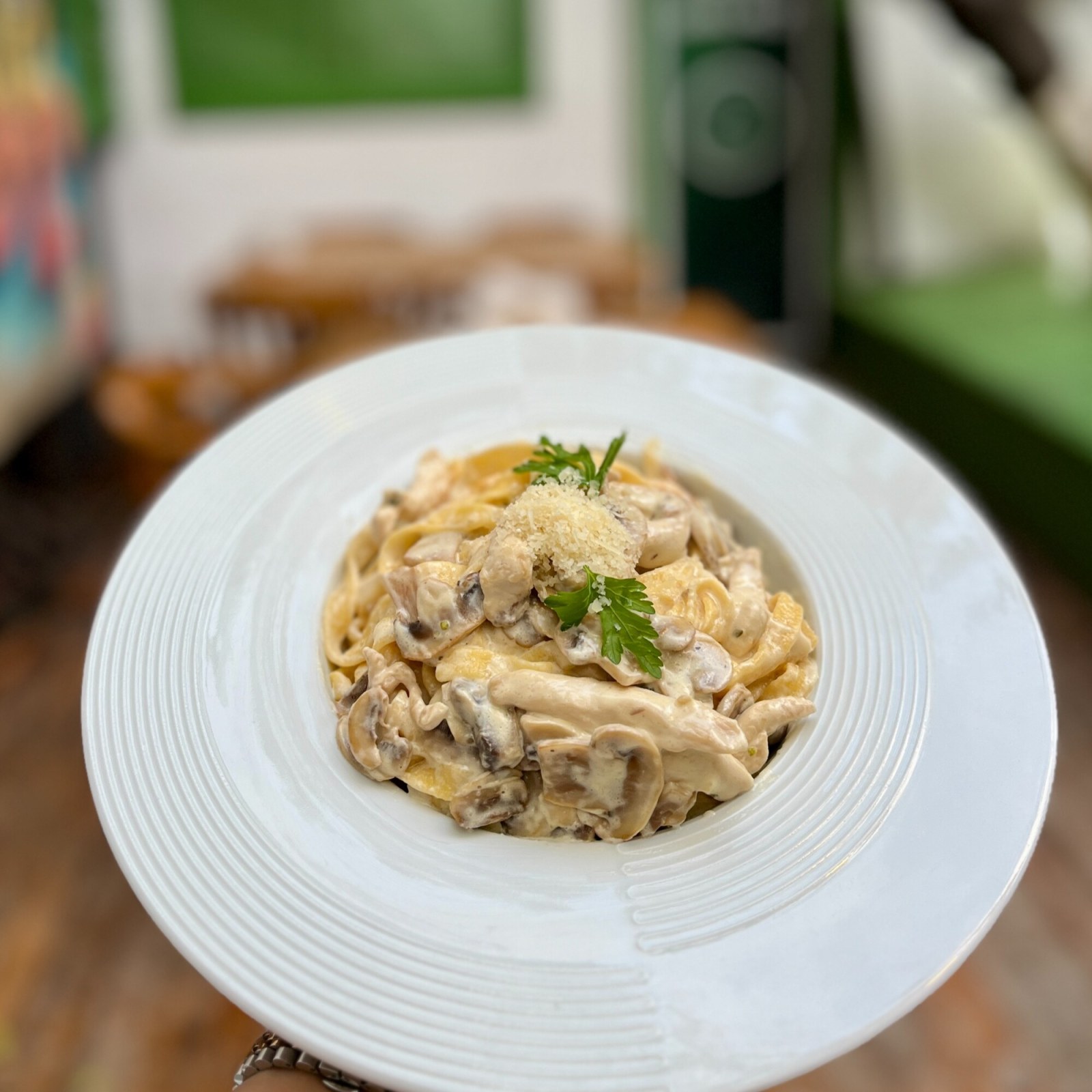 Fettucine Mantar & Tavuk (390 gr.)