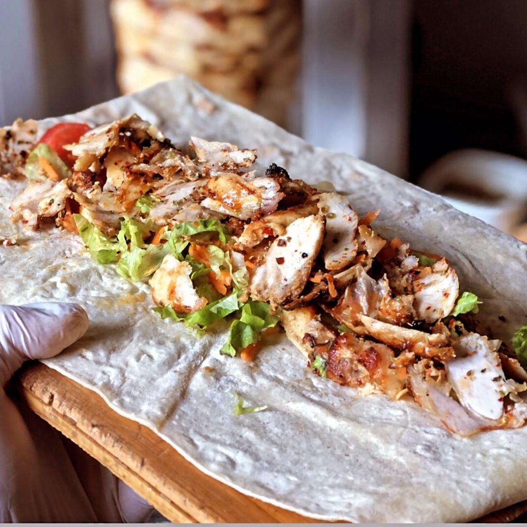 Tavuk Döner Large dürüm 45 Cm