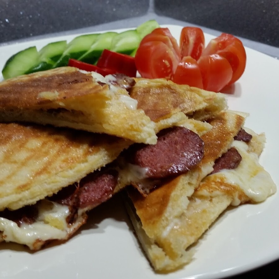 2'li MİX Bazlama Ekmek Kaşarlı Sanayi Tost