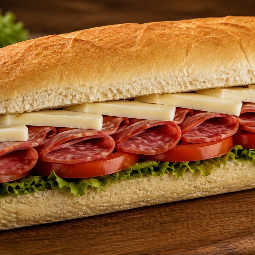 Klasik Salamlı Sandviç