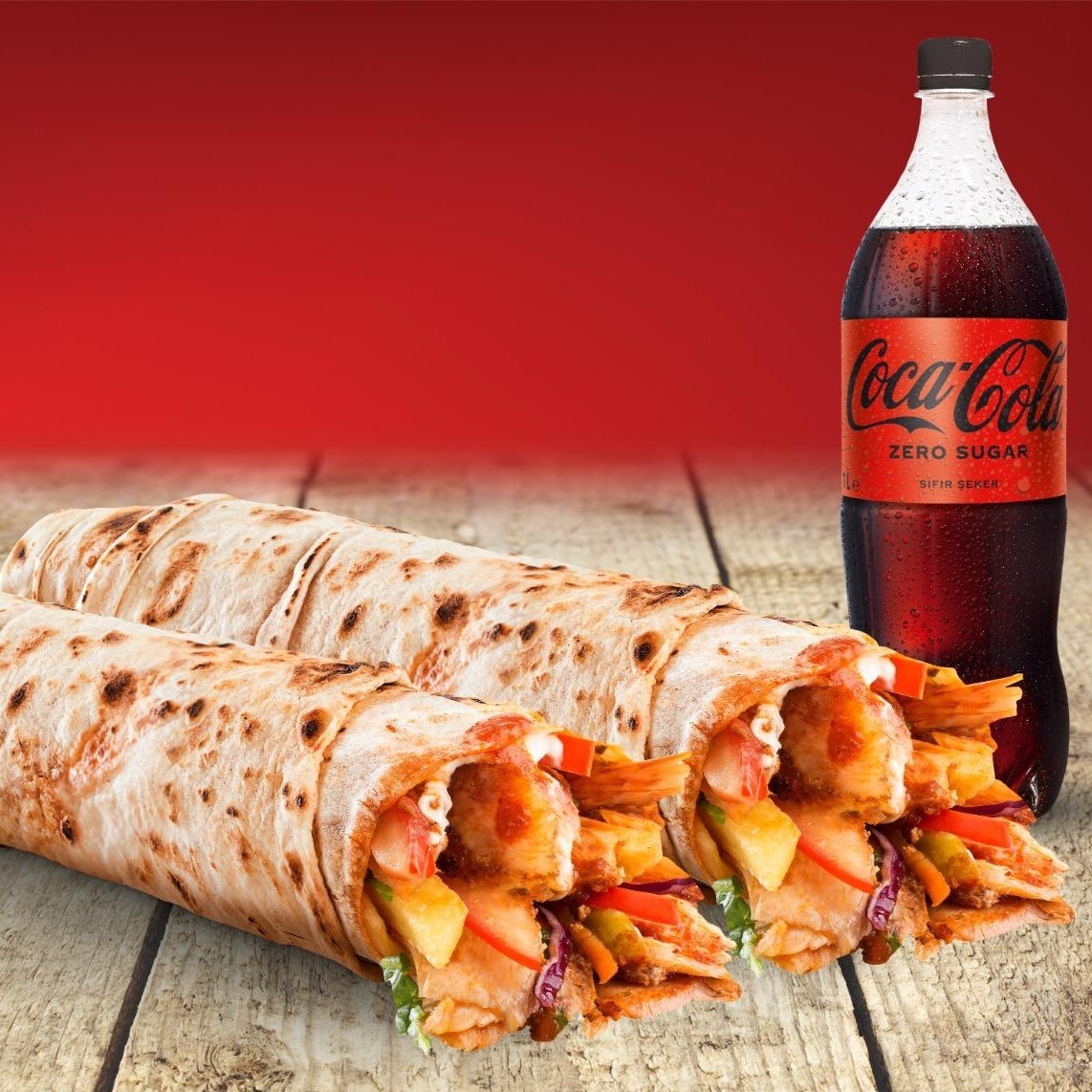 Coca-Cola Fırsatı (2'li Dois Dürüm)