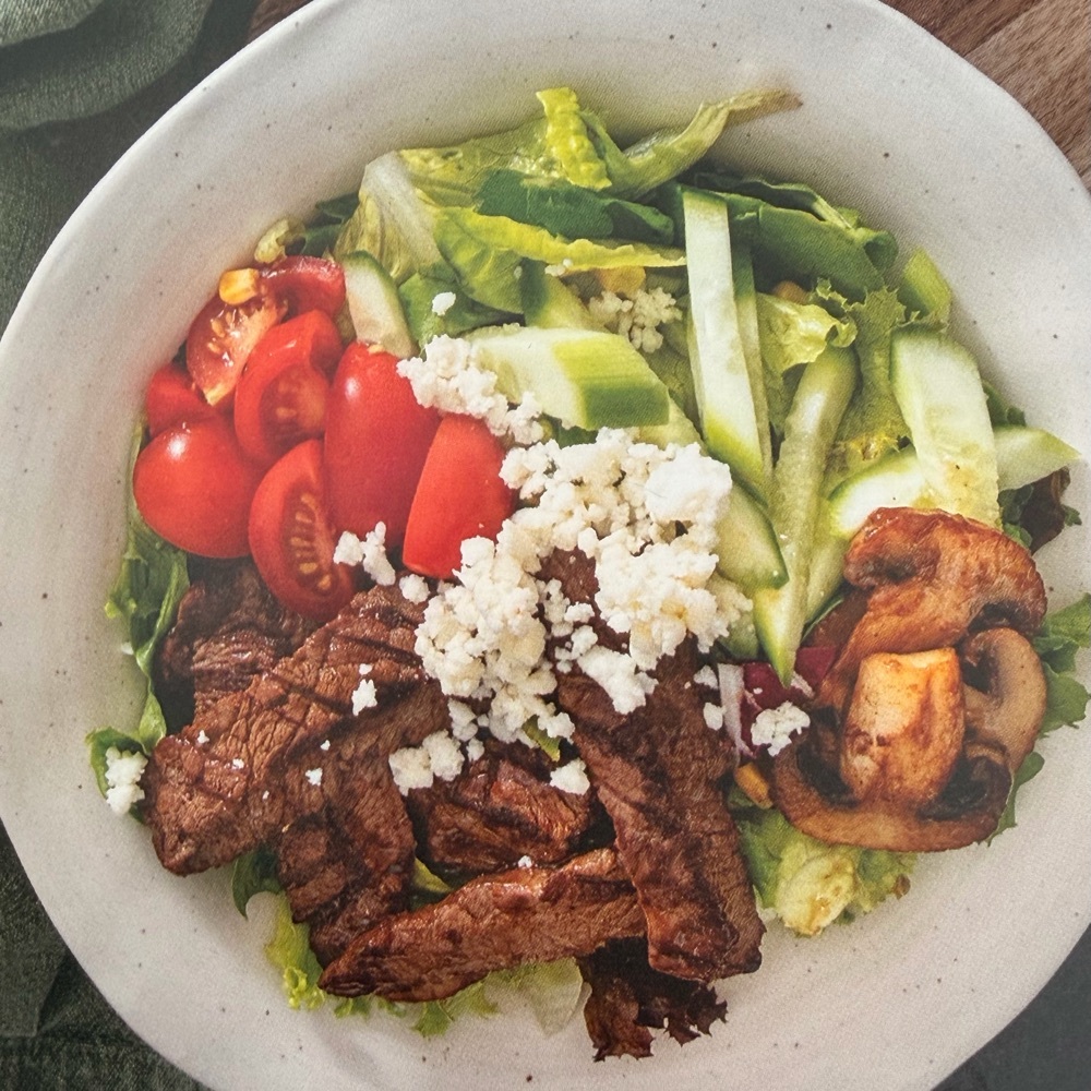BBQ Soslu Etli Salata