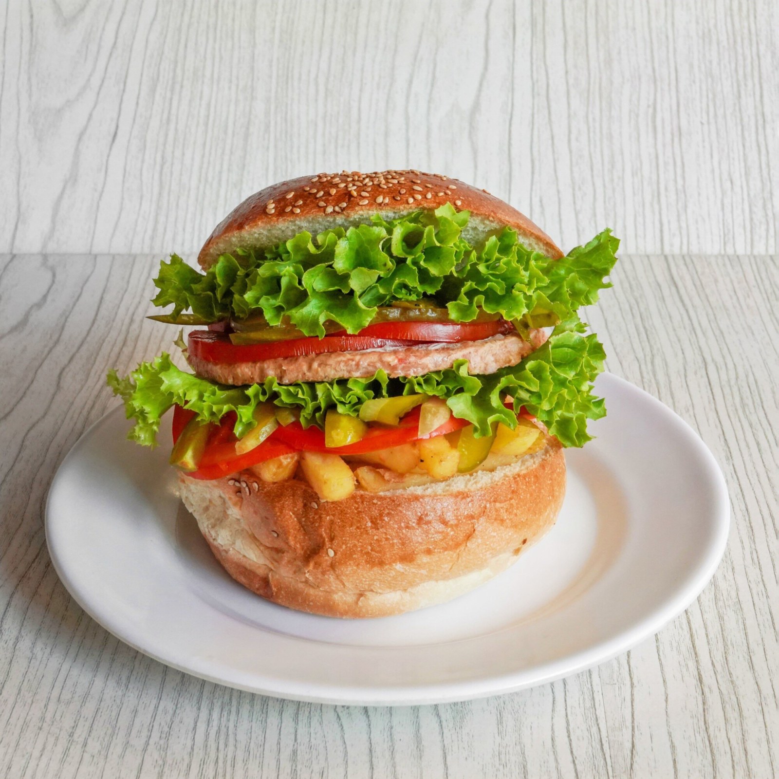 Double Klasik Burger