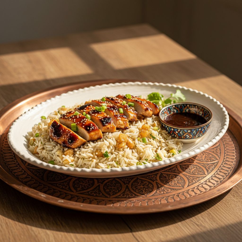 Teriyaki Tavuklu Pilav