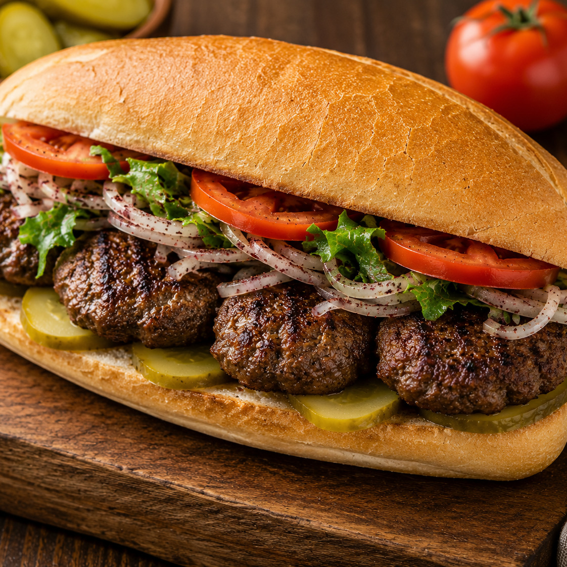 Yarım Ekmek Arası Köfte