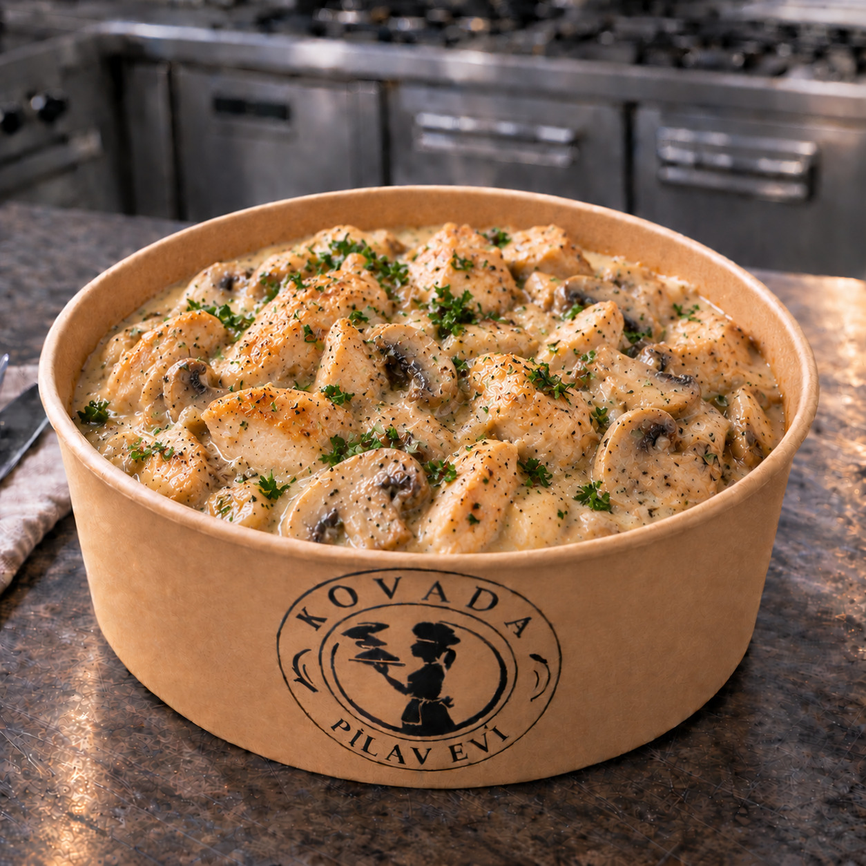 Kremalı Mantarlı Tavuk (230 gr)