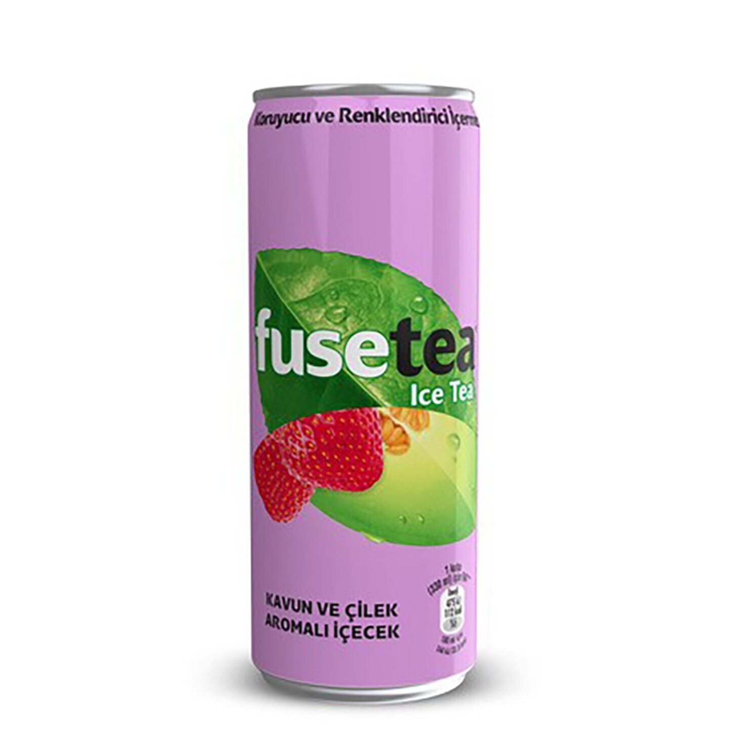 Fuse Tea Kavun Çilek Soğuk Çay Kutu 330 Ml