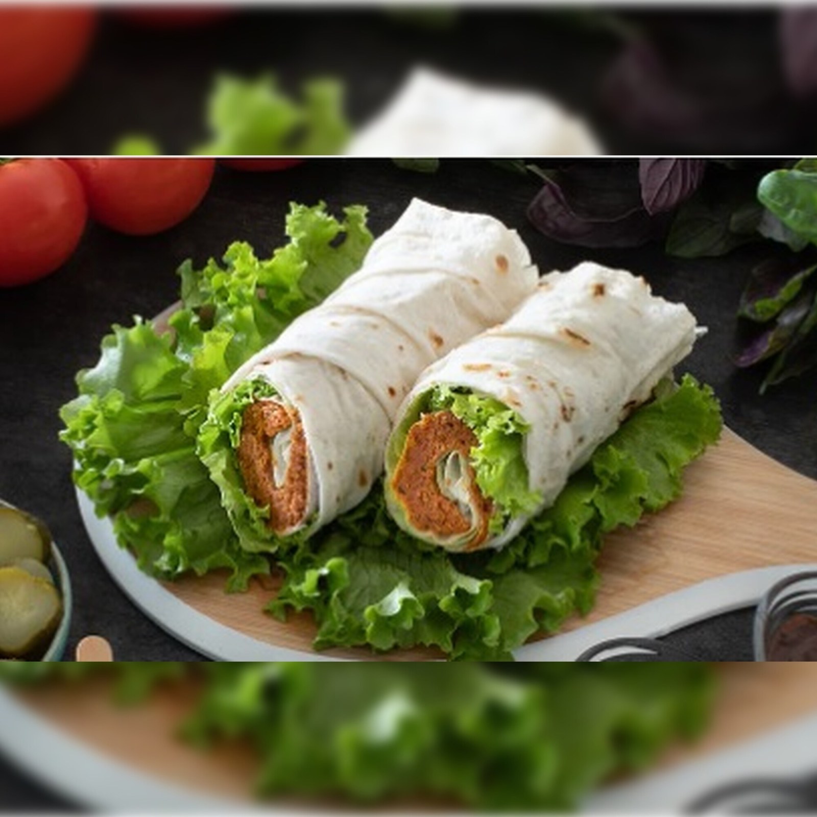Jumbo Çiğ Köfte Dürüm