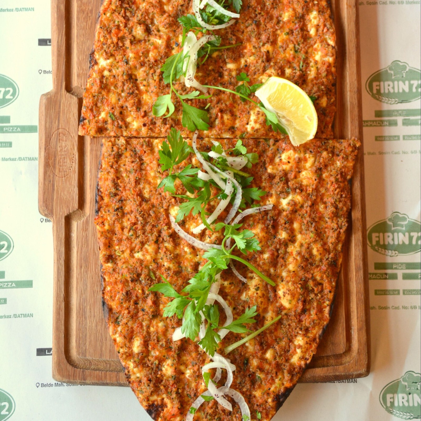10'lu Lahmacun Menü