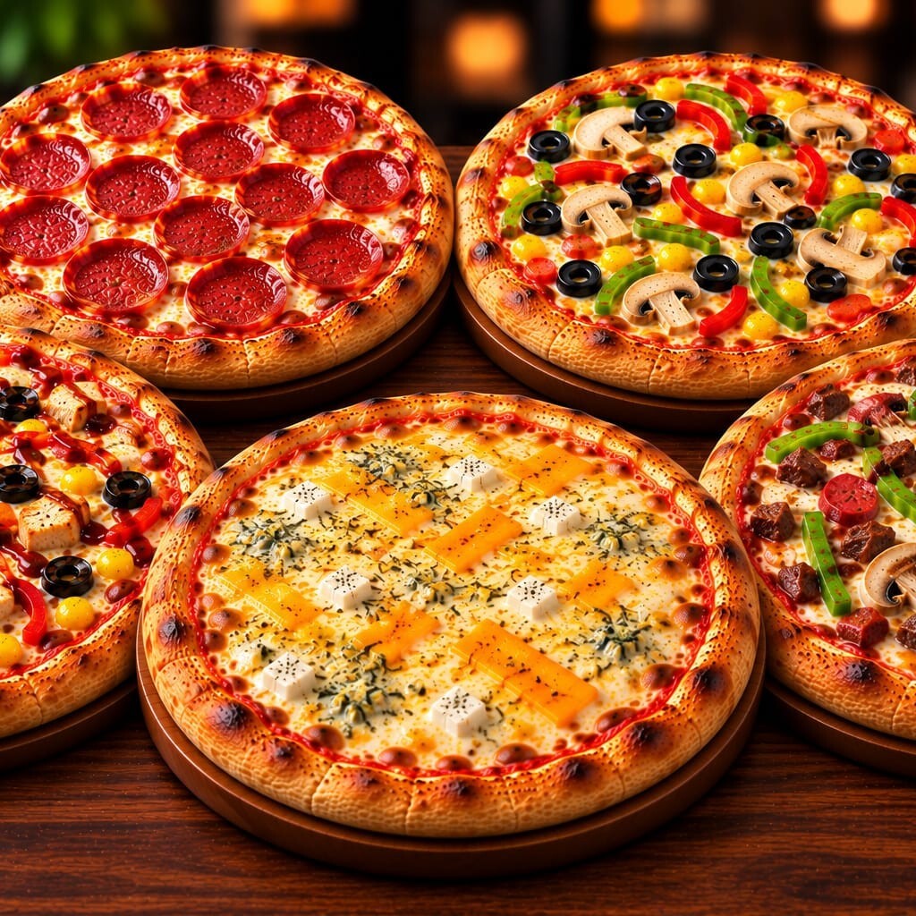Efsaneler Sahada (5 Orta Boy Pizza)