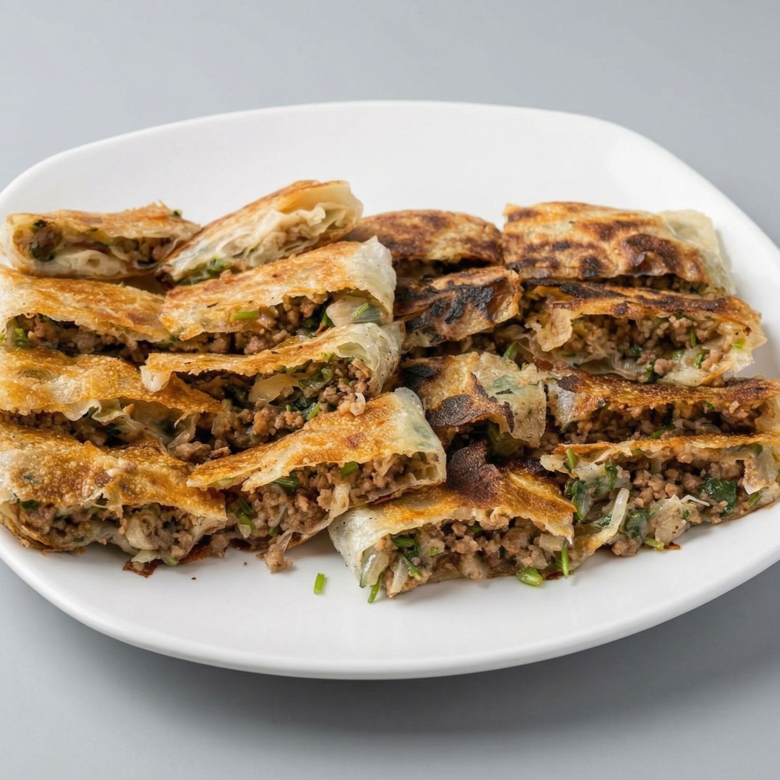 Kıymalı Ispanaklı Börek