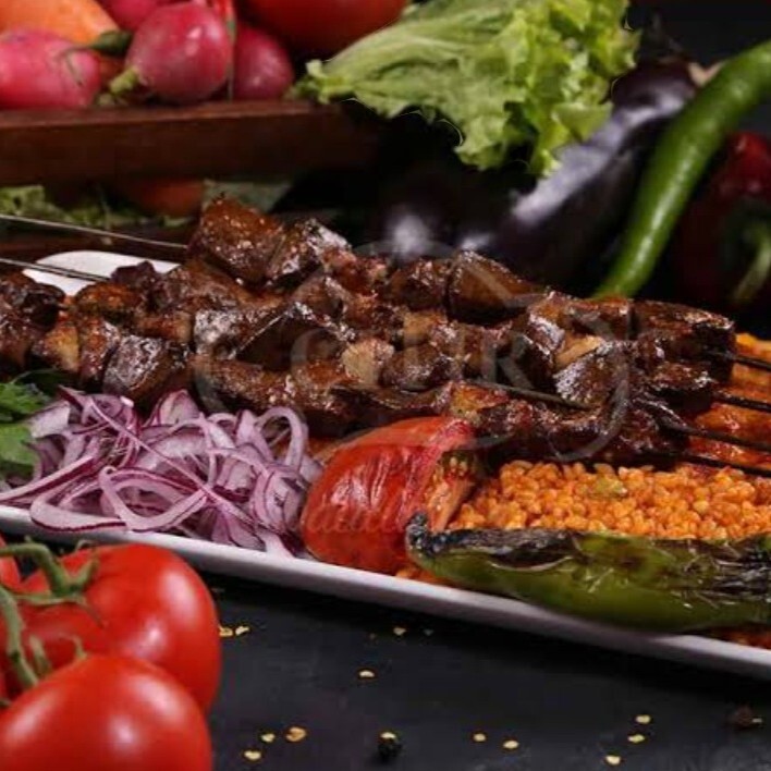 Diyarbakır usulü Special Ciğer Şiş Kebabı Gerçek Ciğer Kebap Şiş Kebapçı Celo Luxury