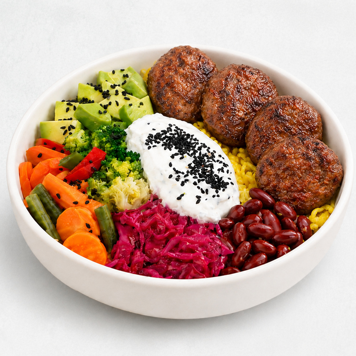 Izgara Köfte Bowl