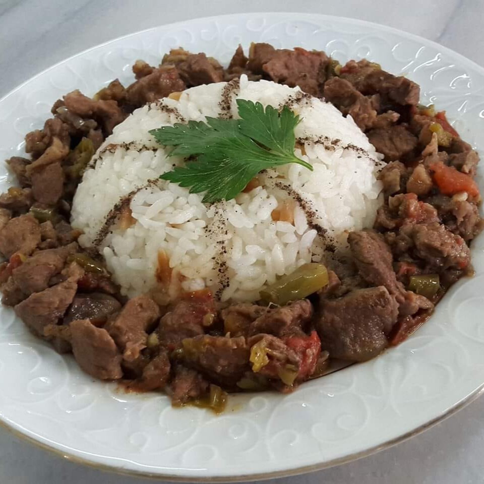 Pilav Üstü Kuzu Kavurma