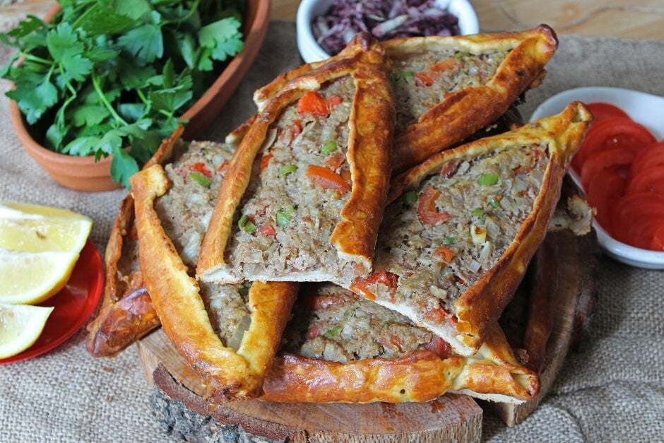 3'lü Kıymalı Pide Menü